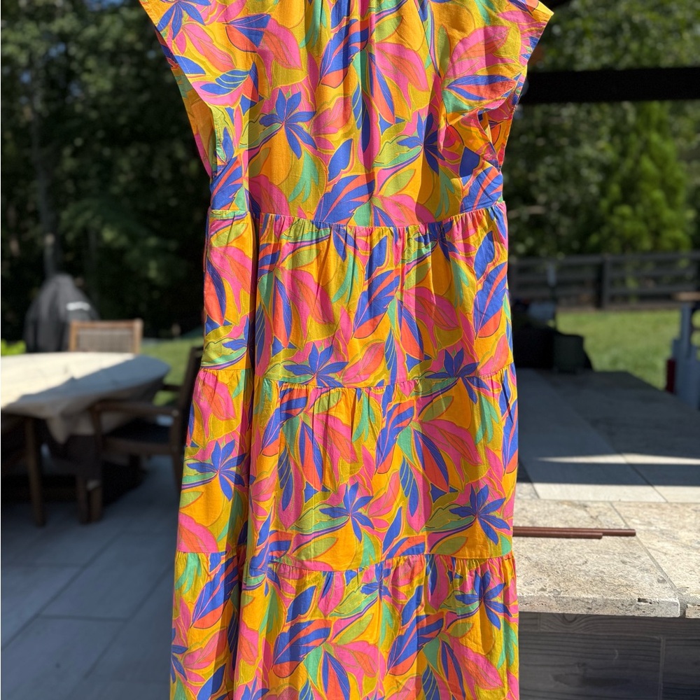 Pinch Vibrant Multicolor Maxi Dress with pockets